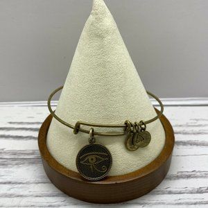 Alex and Ani Eye Of Horus Goldtone bracelet